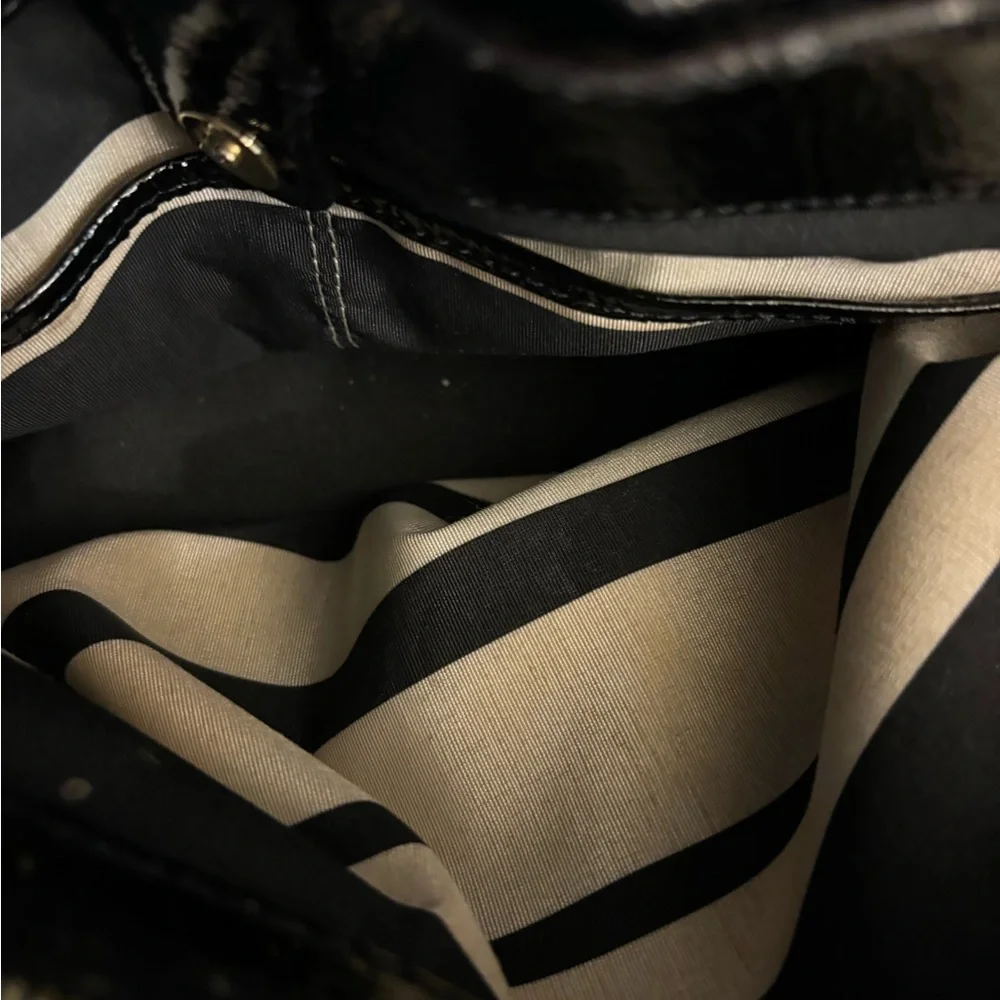 Kate Spade Large Black Leather Satchel/Tote